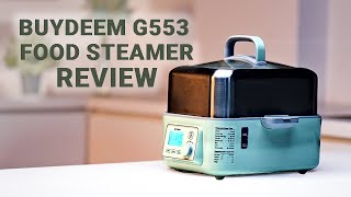 BUYDEEM G553 Electric Food Steamer Review | Are Good-Looking Kitchen Utensils Practical?