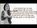 Tatiana Manaois Afficall Video Lyric Me And Love Don T Get Along