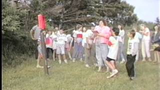 preview picture of video 'Junior Camp 1989 - Disc Golf Tournament'