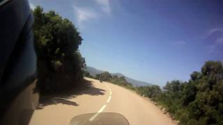 preview picture of video 'Africa Twin - Corsican trips 2010 -  day 3'