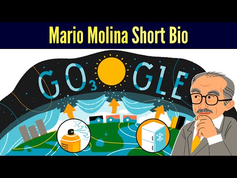 Mario Molina Google Doodle | Short Bio of Mexican Chemist who saved Earth’s ozone shield