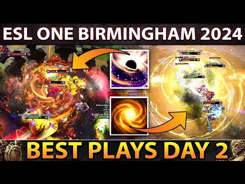Dota 2 Best Plays of ESL One Birmingham 2024 - Day 2
