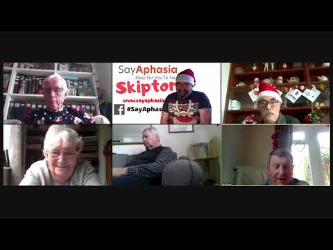 8 of 10 Say Aphasia Interview with Woodingdean Drop In - Friday 17th December 2021