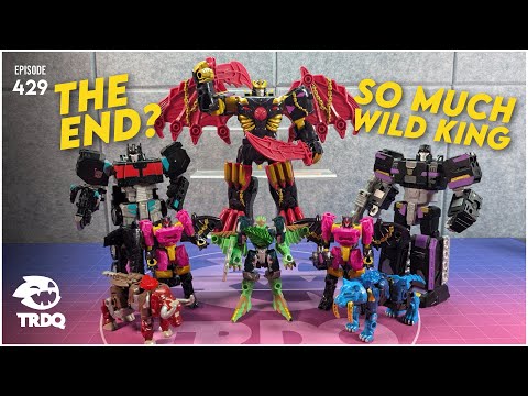 TRDQ: Transformers WILD KING!  World Dragnus! Nemesis Prime - Shadow Megatron - 3 New Energy Beasts