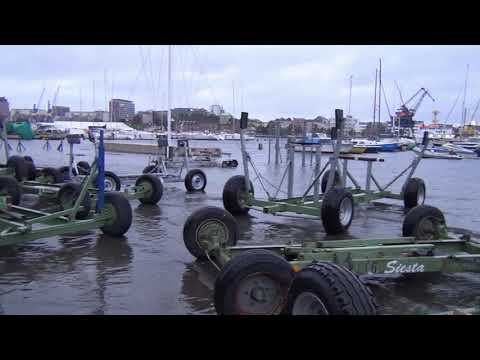 Hochwasser Rostock Gehlsdorf 20.10.2023