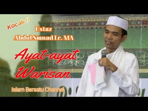 <p>Ceramah Ustaz Abdul Somad Lc. MA - Semua harus tau cara membagi harta warisan. Berapa bagiankah harta warisan yang harus dibagi untuk Istri, bapak, anak laki-laki dan perempuan.<br />
Nonton sampai habis penjelasan Ustaz Abdul Somad tentang ayat-ayat pembagian Warisan lengkap dengan studi kasus.</p>
<p>Ceramah Ustaz Abdul Somad Lc. MA - Semua harus tau cara membagi harta warisan. Berapa bagiankah harta warisan yang harus dibagi untuk Istri, bapak, anak laki-laki dan perempuan.<br />
Nonton sampai habis penjelasan Ustaz Abdul Somad tentang ayat-ayat pembagian Warisan lengkap dengan studi kasus.</p>