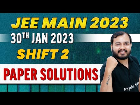 JEE MAIN 2023 Paper Discussion, Attempt 1🔥 || 30th Jan - Shift 2