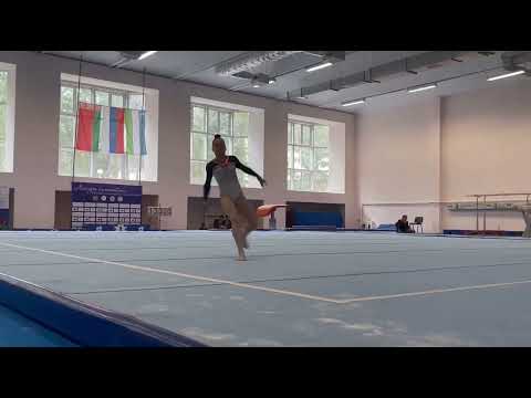 Leila Vasilyeva floor exercise legends of gymnastics 2023