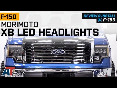 2009-2014 F150 Morimoto XB LED Headlights; Black Housing Review & Install