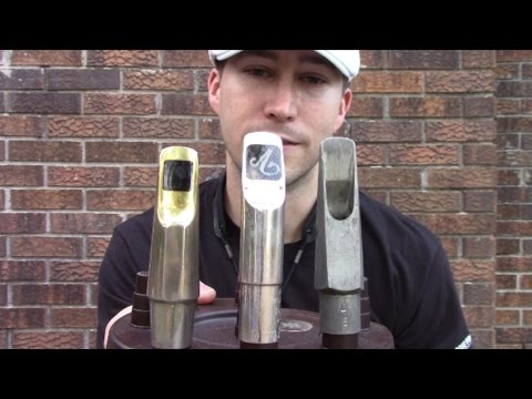 High Baffle Sax Mouthpieces - What makes the biggest difference in your Sound?