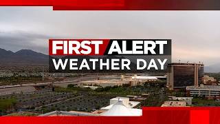 Storm chances, cooler than normal highs continue for Las Vegas