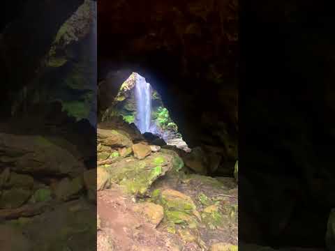 Gruta Cachoeira Jataí  Francisco Dumont MG Onde o azul do céu mergulha no verde da mata.