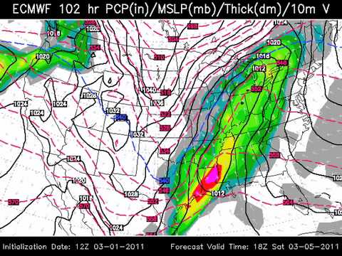 March 1 Weather Xtreme Video - Afternoon Edition