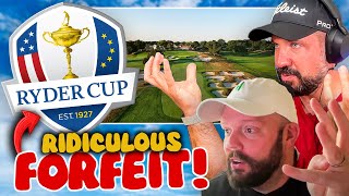 Peter Finch and St André CRAZY Ryder Cup Predictions *INSANE forfeit*