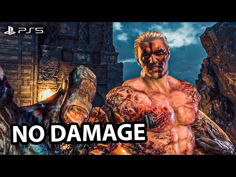 Resident Evil 4 Remake PS5 - Krauser Boss Fight | Brutal & Aggressive Gameplay (No Damage)