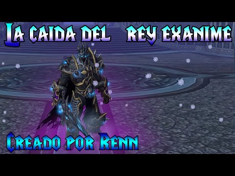 Ciudadela corona de hielo Cinemática BETA de la caida del rey exánime