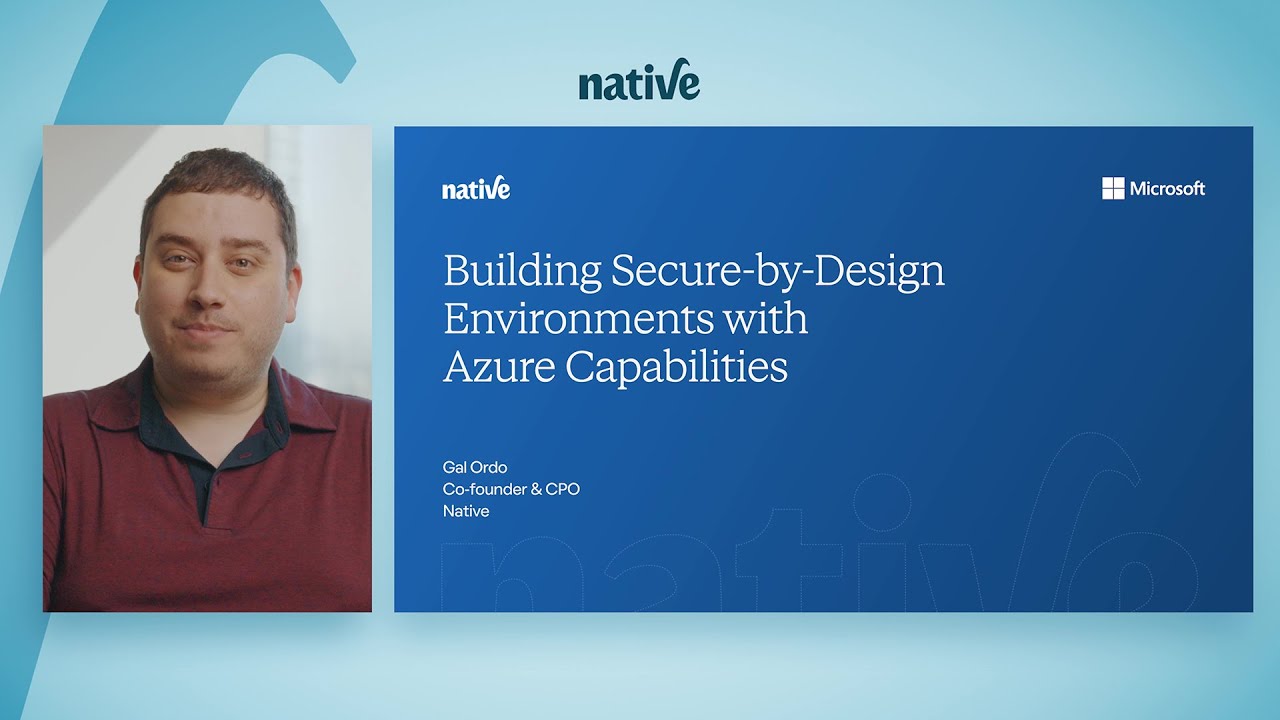 Building Secure-By-Design Environments with Azure Capabilities - Tech Hub