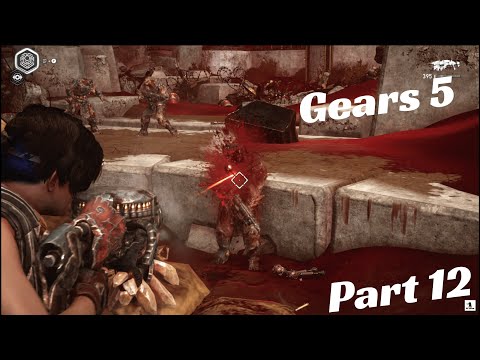 Gears 5 | Part 12 | Swarms in the Red Sand Storms - Playthrough Walkthrough Gameplay - No Commentary