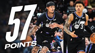 Jordan Clarkson - Keyonte George - Utah Jazz - Golden State Warriors