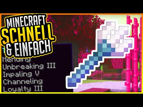 Best Trident Enchantment! (Tutorial) ✨ Minecraft Quick and Easy #48 ✨ ErikOnHisPeriod