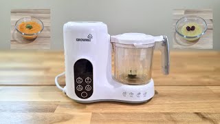 Grownsy Food Maker- Making Baby Food at Home Just Got Easier!