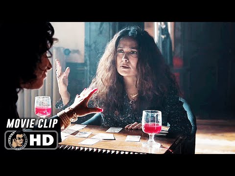 HOUSE OF GUCCI Clip - "Pina Reads Patrizia's Tarot Cards" (2021)