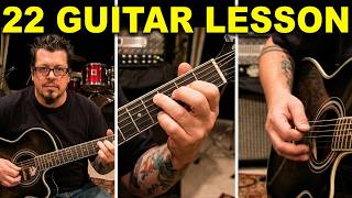 How to play 22 by TAYLOR SWIFT - Guitar Lesson by Mike Gross - Tutorial