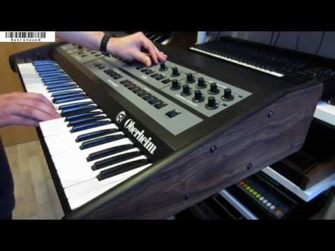Oberheim OB-X Synthesizer sound design tutorial Killing Joke 