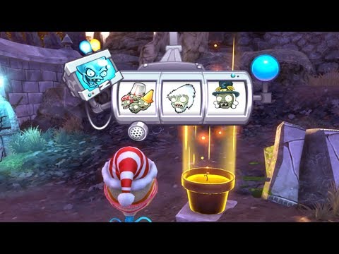 Plants vs Zombies Zomboss Estate Battle - Doom Shroom, Ice Shroom Fume Shroom vs Huge Wave Zombies