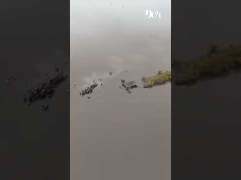 MILES DE HECTÁREAS BAJO AGUA A SOLO 160 KILÓMETROS DE NUESTRA PROVINCIA
