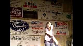 Johnson County Idol's Mikaila Goodman singing Before He cheats!!! 8-28-2010