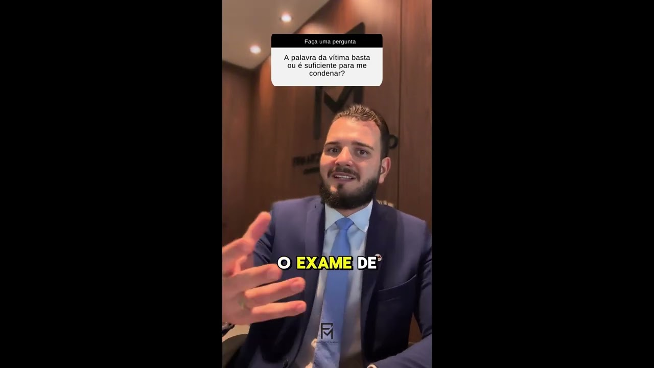 A palavra da vítima basta?
