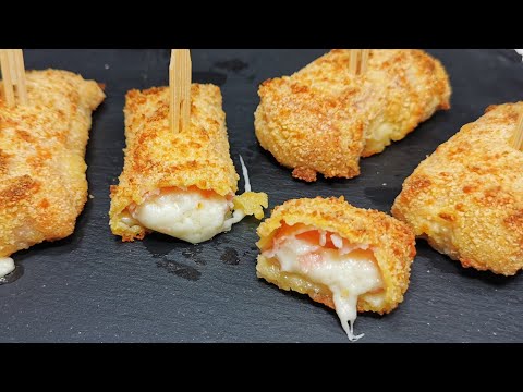 INVOLTINI DI PROSCIUTTO E MOZZARELLA AL FORNO