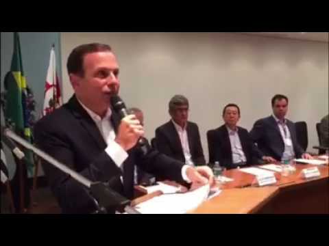 Prefeito João Doria e o Programa de Combate à Pichação.