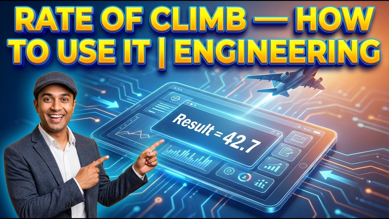 Rate Of Climb Calculator — How to Use It | Engineering Tool