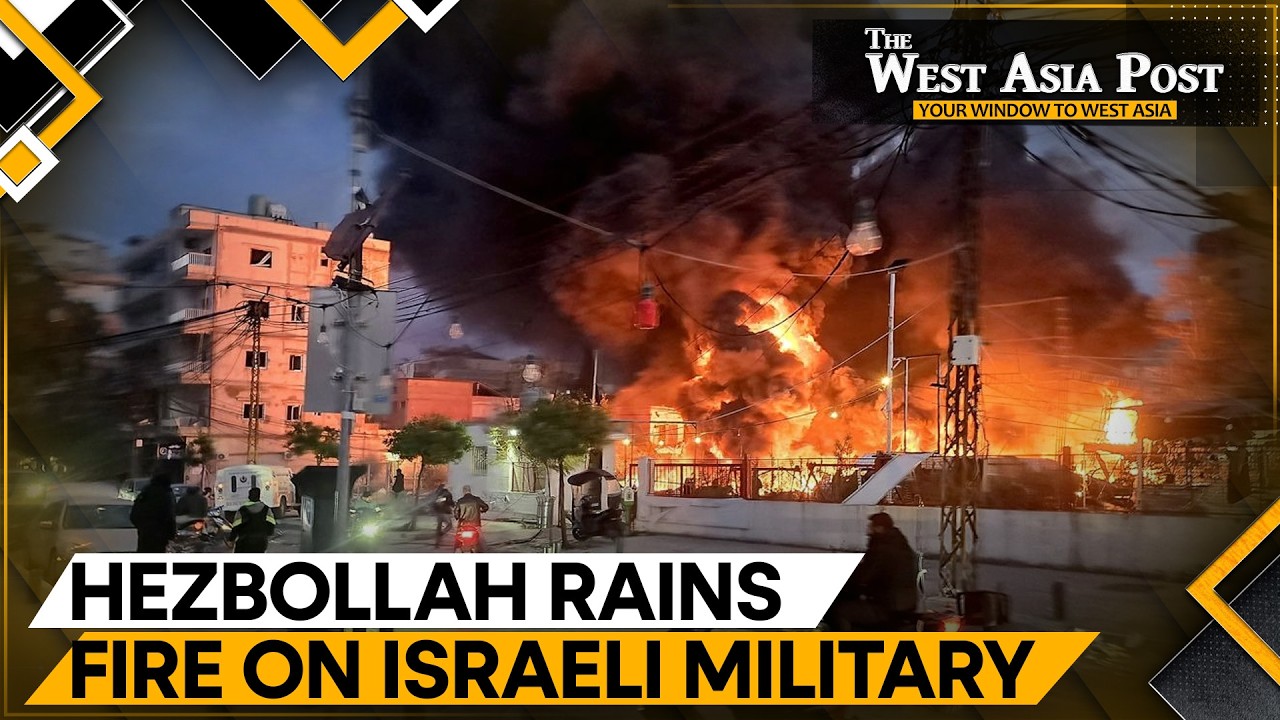 Hezbollah Strikes Israel's Tanks With Anti-Armour Missiles, Hybrid Warfare Takes Shape | WION