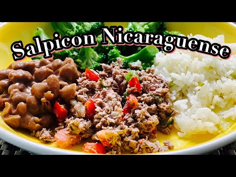 SALPICON // Minced Meat Nicaraguan Style (Served Cold)