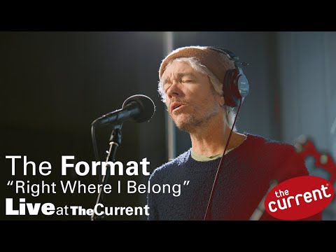The Format — Right Where I Belong (live for The Current)