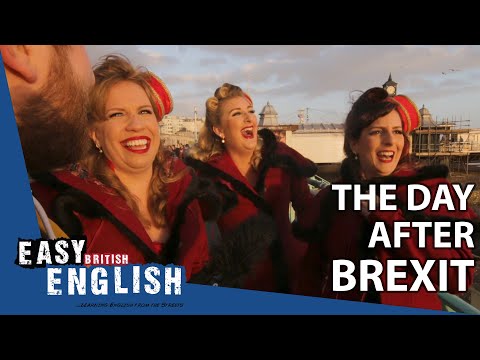 The Day after Brexit in Brighton | Easy English 39