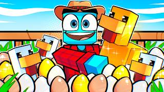 Virei o Maior Fazendeiro de GALINHAS do MINECRAFT!