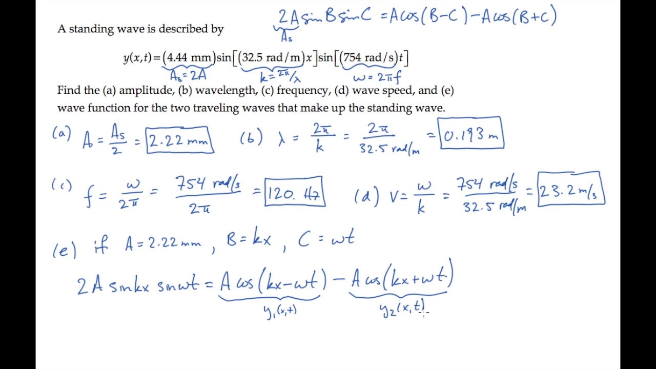 Waves: Interference. Level 1, Example 1