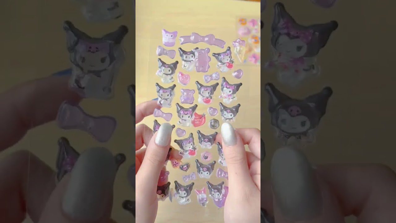 シール購入品♡今回はSHEINで購入！娘はシールでいくら使ったんだ？#シール #シール帳 #シール購入