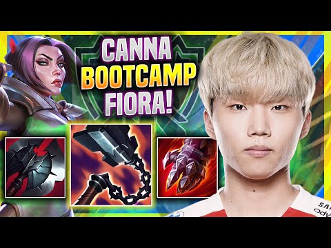 CANNA IS A MONSTER WITH FIORA IN EUW SOLOQ! - T1 Canna Plays Fiora TOP vs Cho'gath!