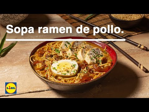 Sopa Ramen de pollo 🍜🍗 | Recetas Asiáticas | Lidl España