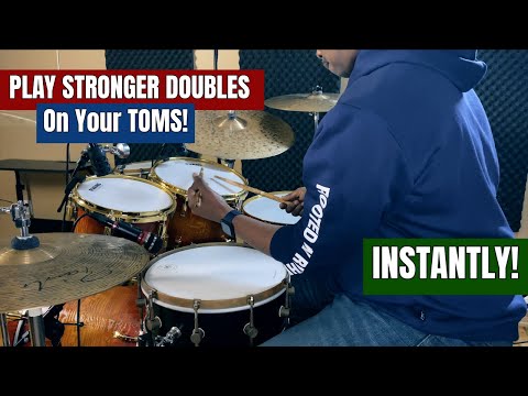 Play Stronger Doubles On Your Toms Instantly! 🥁 (Nope..Not Another 'Accent The Second Stroke' Video)
