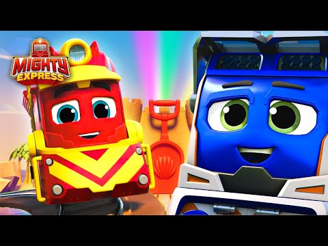 The Adventures of Milo and Nate! 🚂COMPILATION 🚂  Mighty Express Official