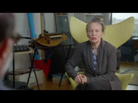 Thumbnail of the video: Laurie Anderson on HEART OF A DOG and Her Live Shows