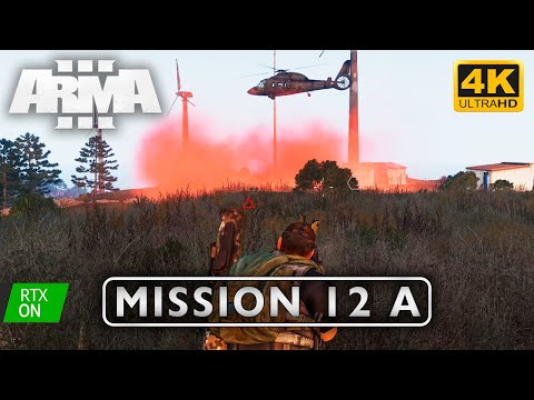 〈4K〉ArmA 3 The East Wind: Exit Strategy Campaign Walkthrough - No Commentary GamePlay v.A