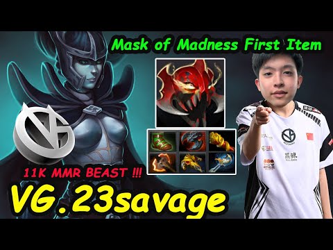 VG 23savage [Phantom Assasin] 11K MMR New Vici Gaming Carry New Build Dota 2 Pro Gameplay