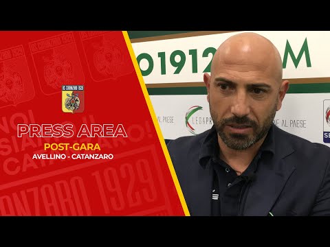 Press Area | Calabro nel post gara di Avellino - Catanzaro